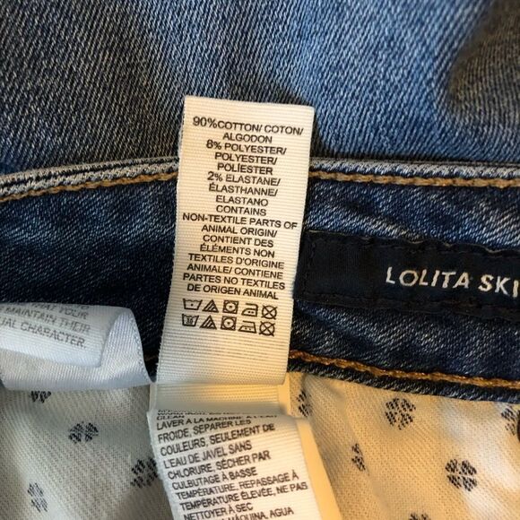 LUCKY Brand Medium Wash Lolita Skinny Jeans Size 10 / 30 - Picture 8 of 8